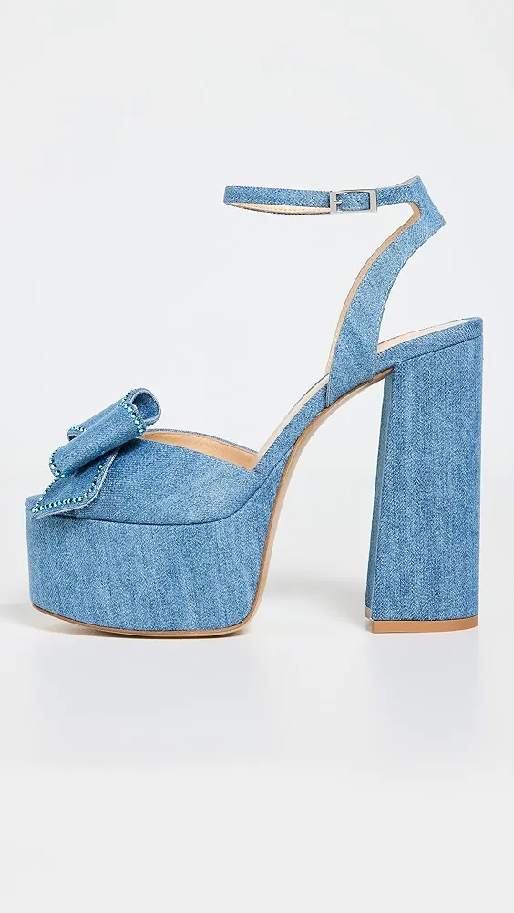 Nalebe   Upendi Platform Dark Indigo Jean Sandals 