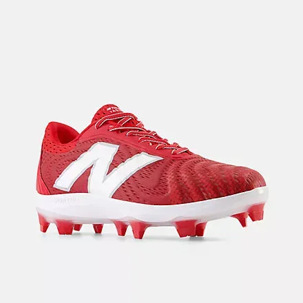 New Balance Red PL4040R7 Molded Cleats