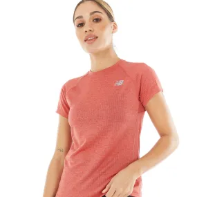 New Balance Womens Impact Running Top Orange