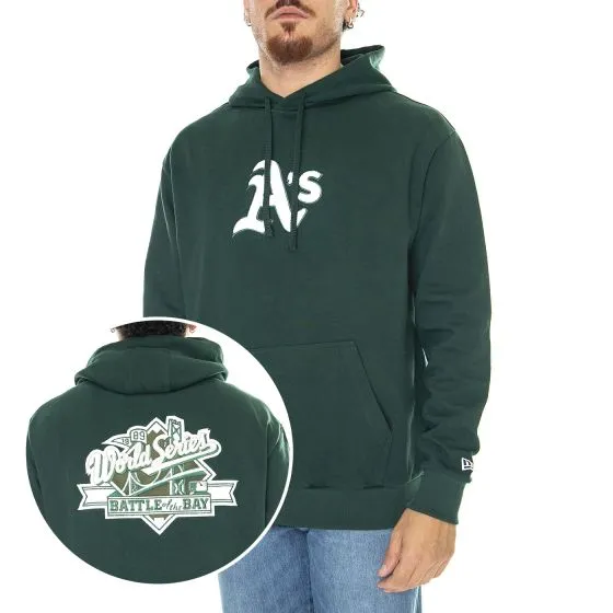 New Era Hoodie Oversize Oakland Athletics World Series Patch