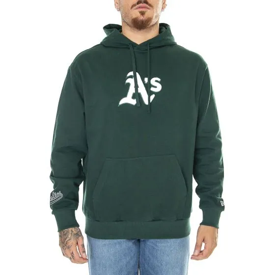 New Era Hoodie Oversize Oakland Athletics World Series Patch