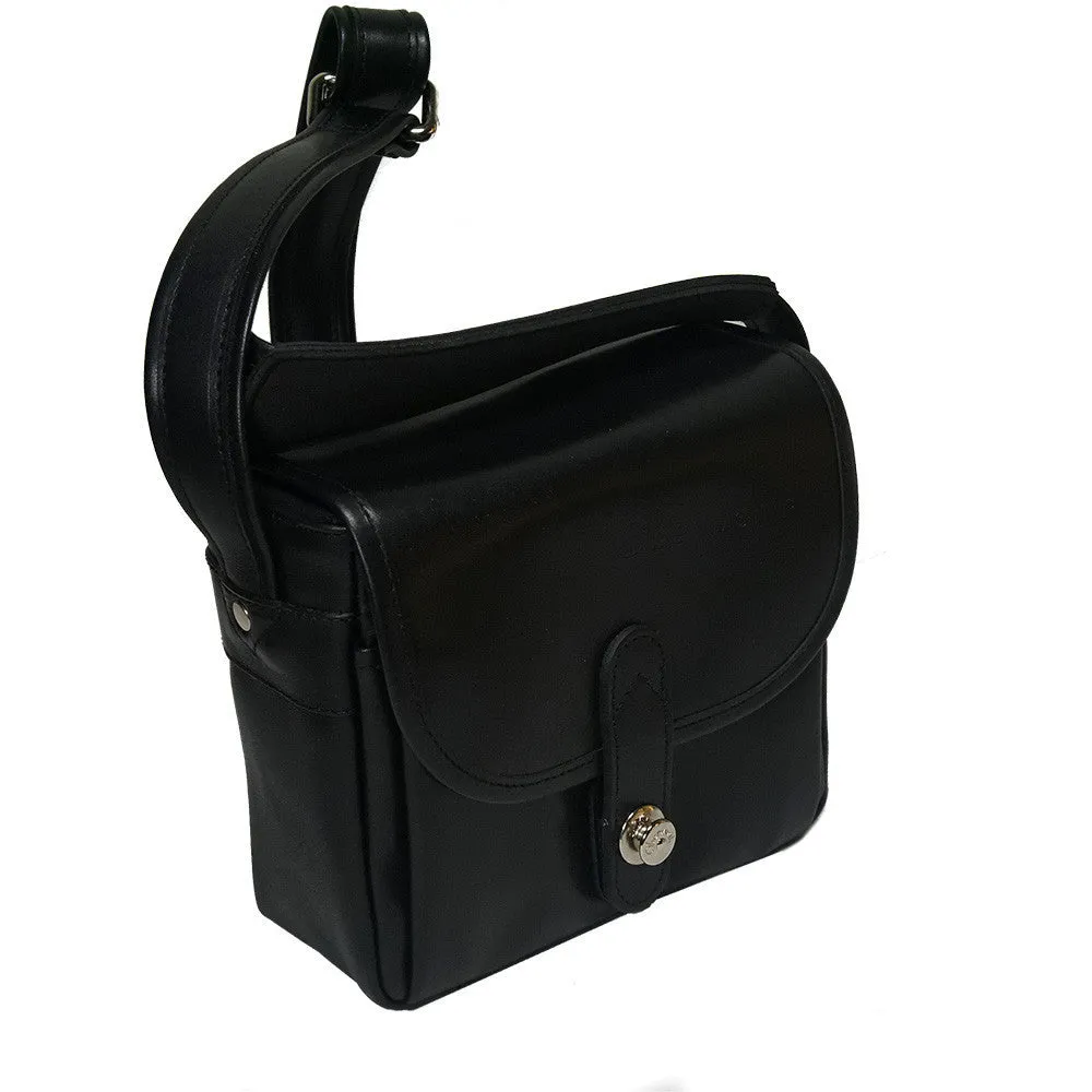 Oberwerth Bayreuth Small Leather Photo Bag - Black