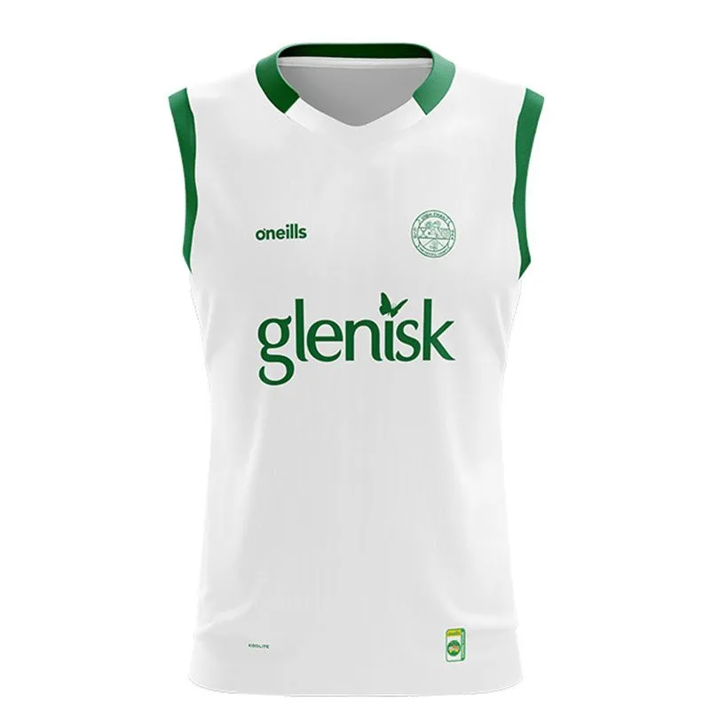 Offaly GAA Hurling Kids' Training Vest White