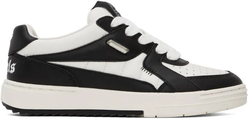 Palm Angels Black & White University Sneakers