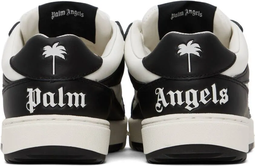 Palm Angels Black & White University Sneakers