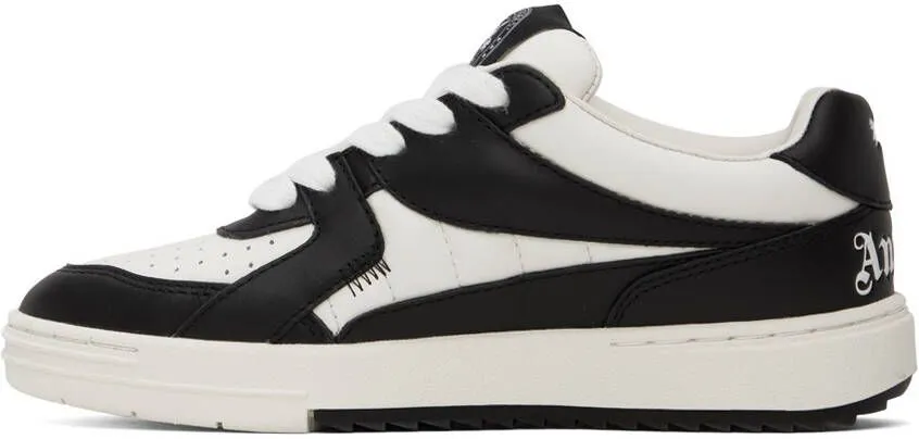 Palm Angels Black & White University Sneakers