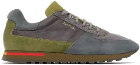 Paul Smith Gray & Khaki Jeco Sneakers