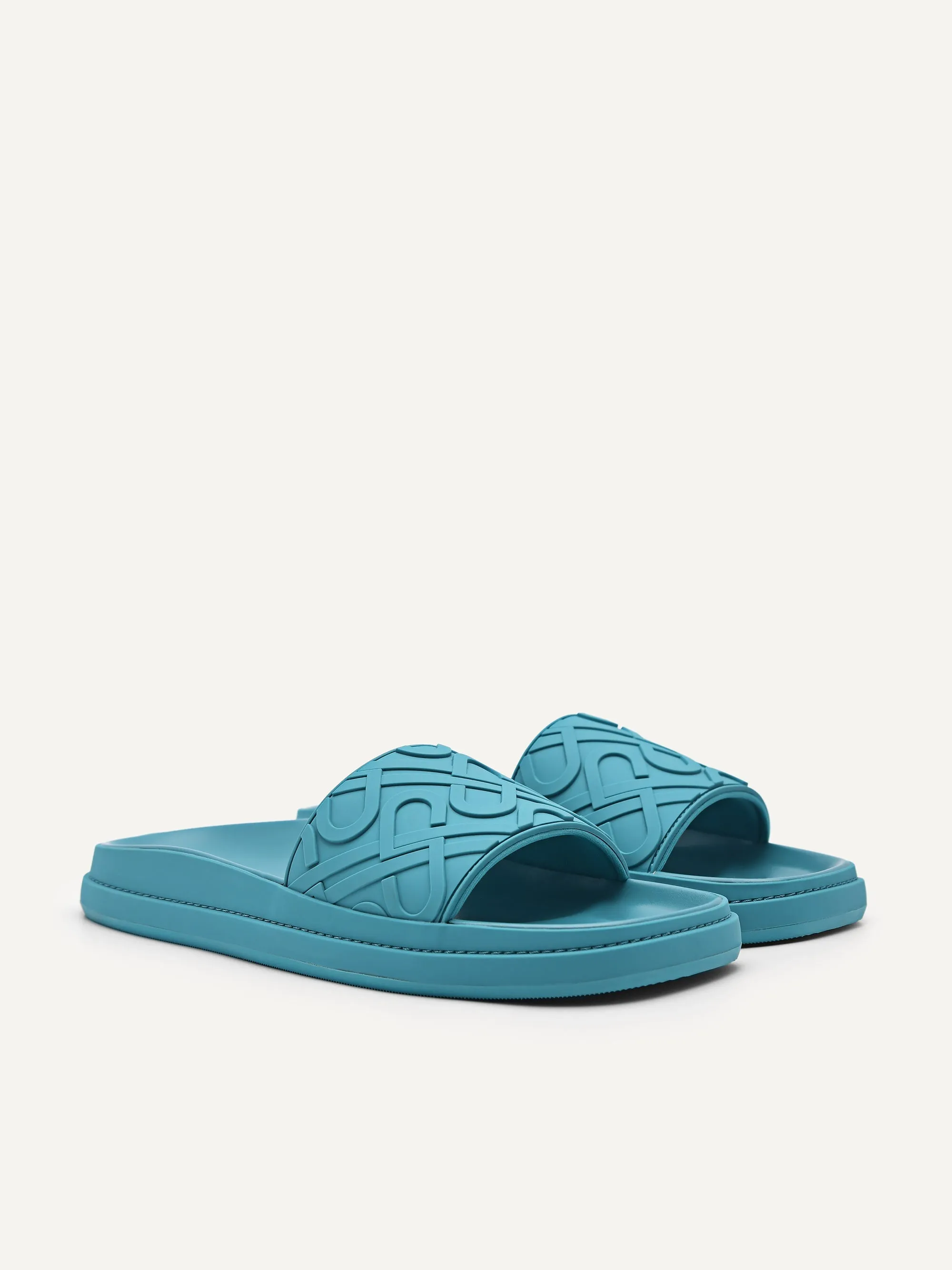 PEDRO Icon Embossed Slide Sandals