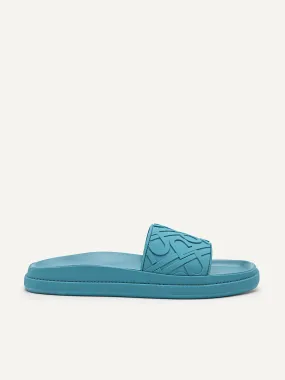 PEDRO Icon Embossed Slide Sandals