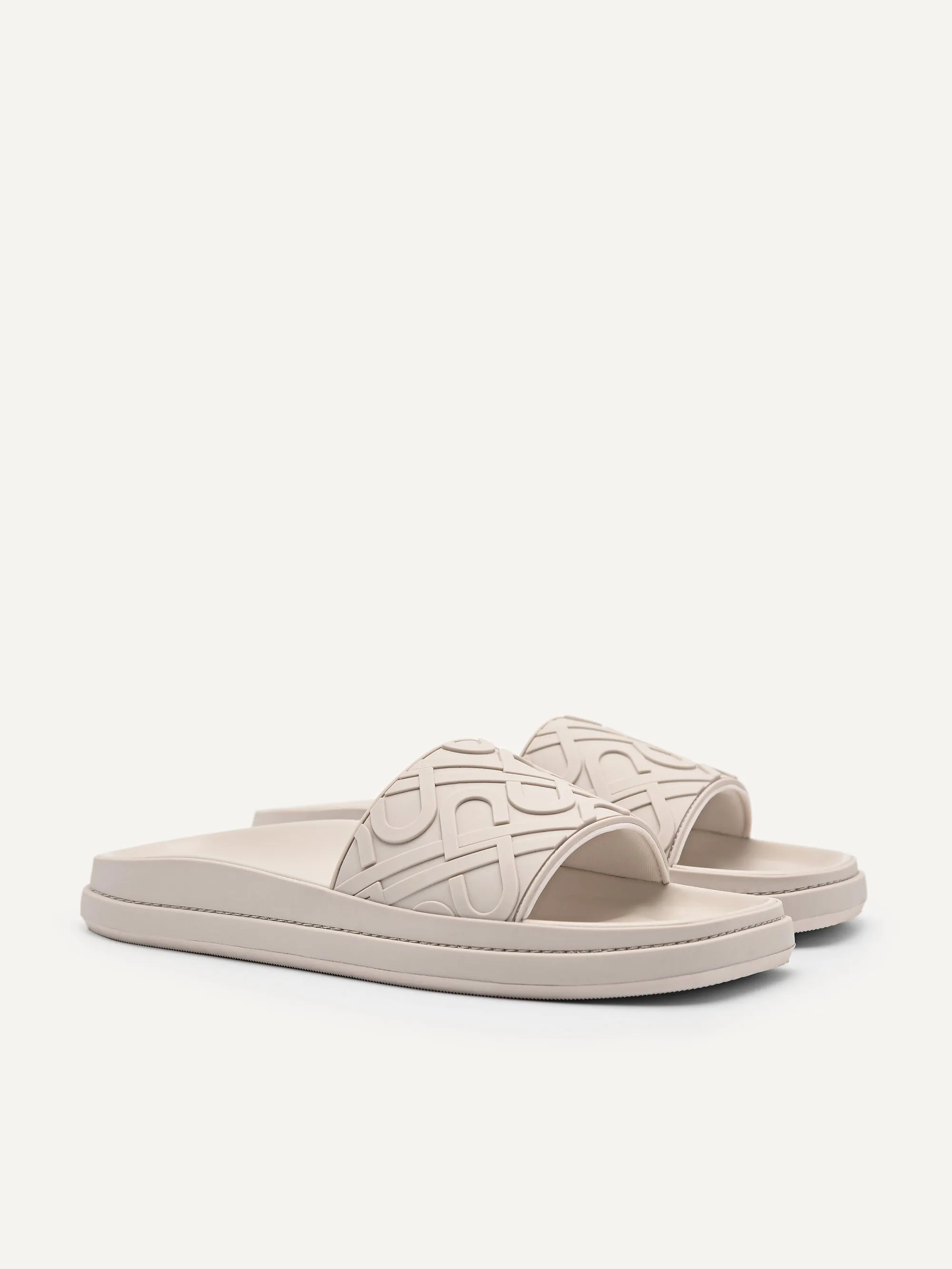 PEDRO Icon Embossed Slide Sandals