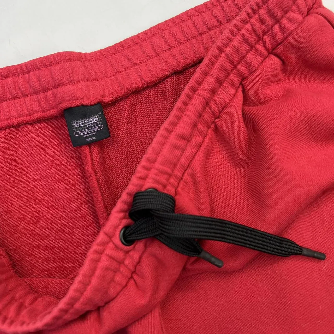 Places + Faces x Guess Tracksuit Bottoms In Red