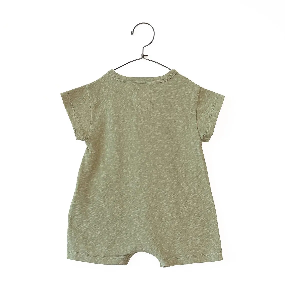 Play Up - Organic Shortie Romper - Sage Green