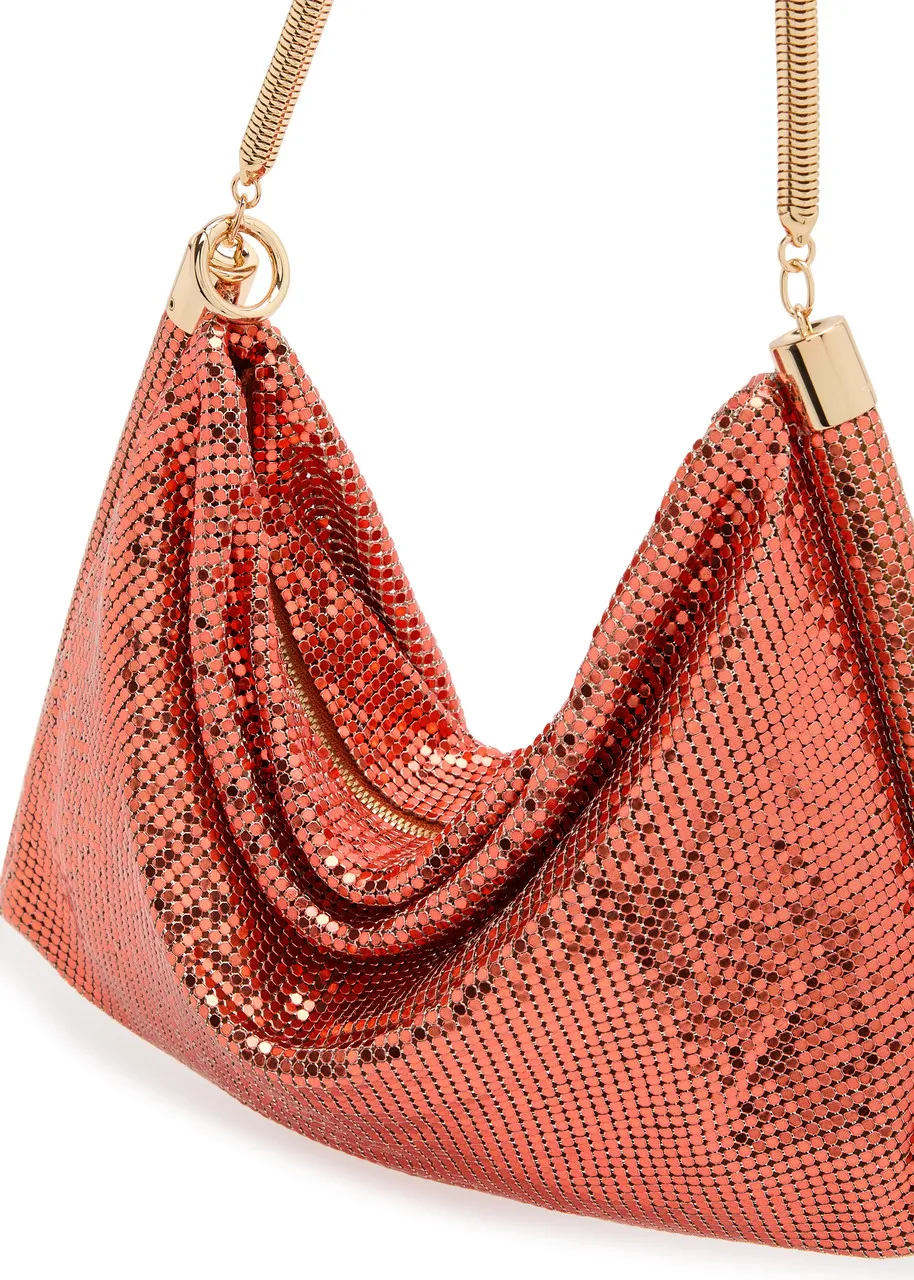 RABANNE Pixel chainmail shoulder bag -                         -                     -                