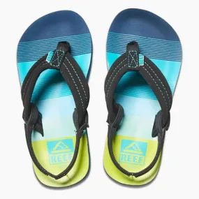 Reef Little Ahi Boys Sandals - Aqua Green