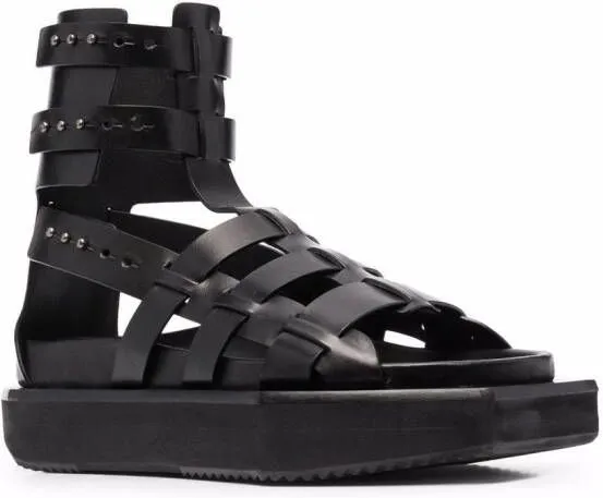 Rick Owens Turbo Cyclop platform sandals Black