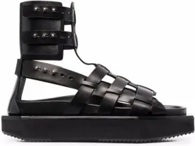 Rick Owens Turbo Cyclop platform sandals Black