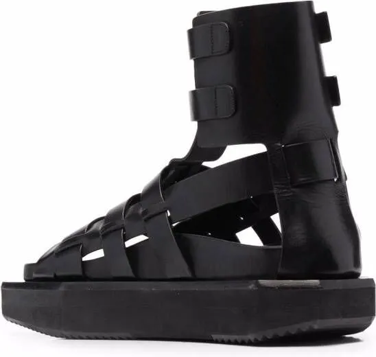 Rick Owens Turbo Cyclop platform sandals Black