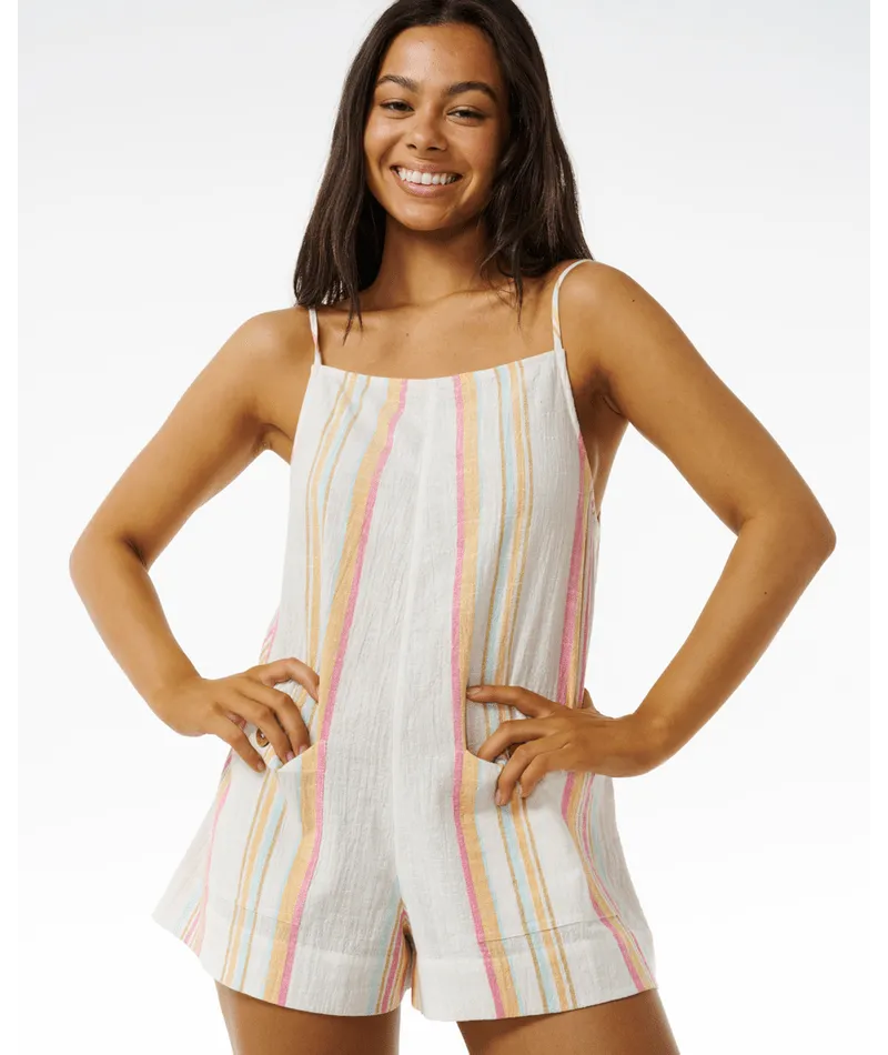 Rip Curl Classic Surf Stripe Romper-Bone