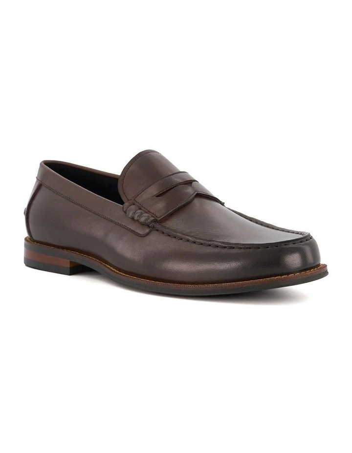 Samson Leather Loafer in Brown