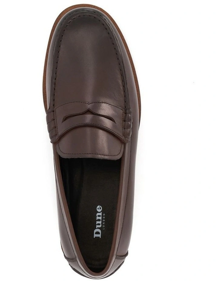 Samson Leather Loafer in Brown