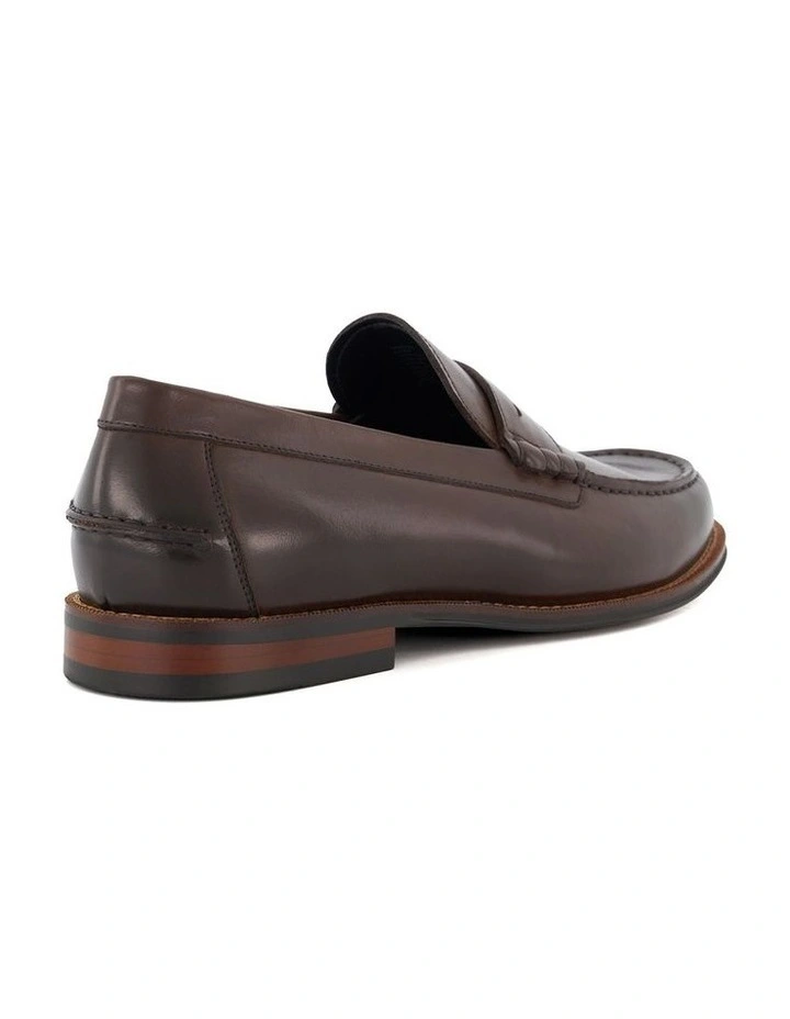 Samson Leather Loafer in Brown