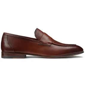 Santoni GANNON-GTQM48 Penny Loafer Brown