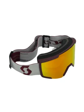 Scott AMP Pro Shield Maroon Goggles