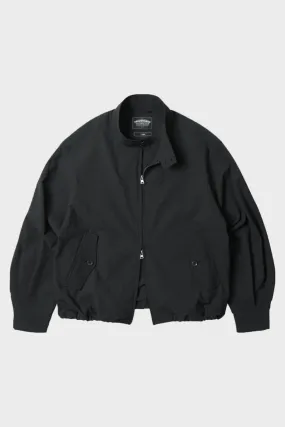 Seersucker Buddy Harrington Jacket - Black