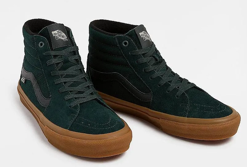 shoes Vans Skate Sk8-Hi - Green/Gum