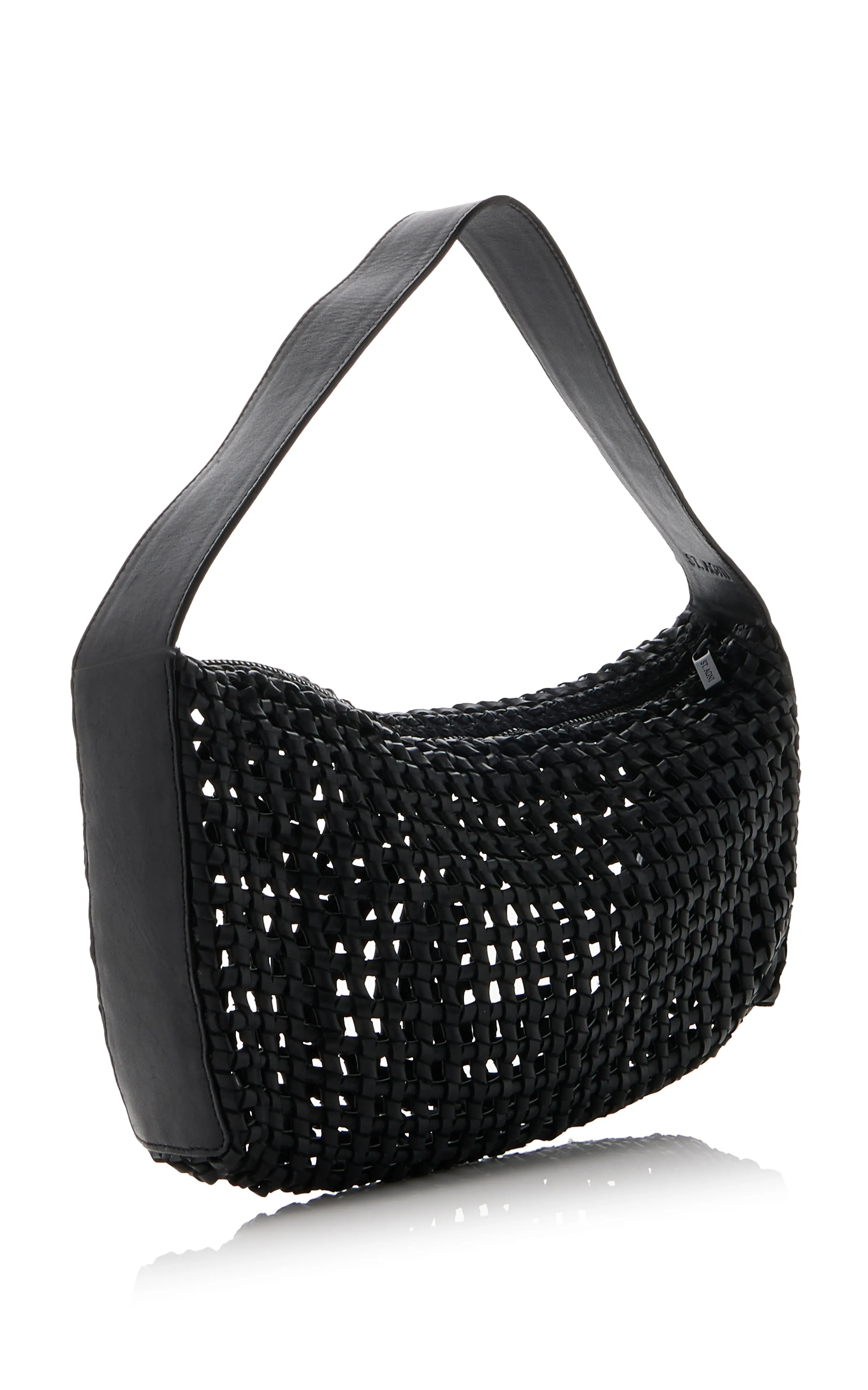 St. Agni Macrame Leather Mesh Bag