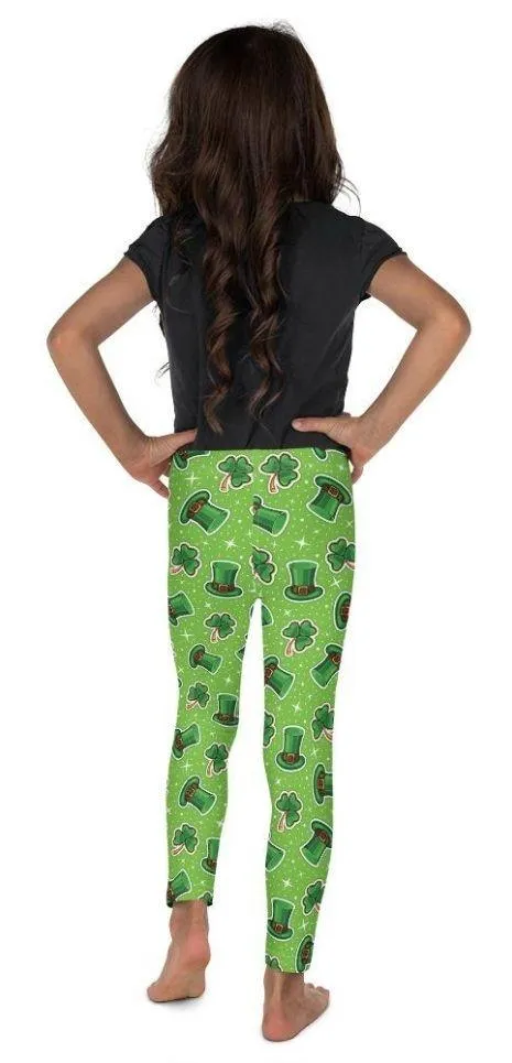 St. Patrick Day Pattern Kid's Leggings