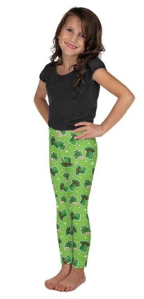 St. Patrick Day Pattern Kid's Leggings