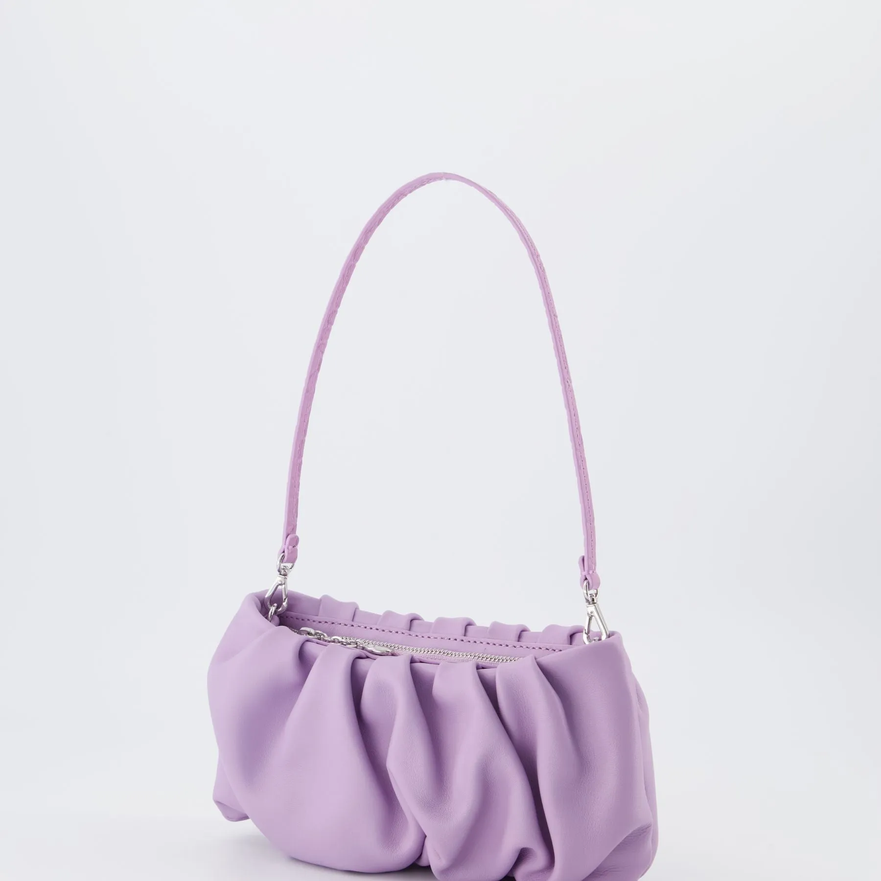 Staud  Bean Convertible  Hobo Bag - Staud - Lilac - Leather