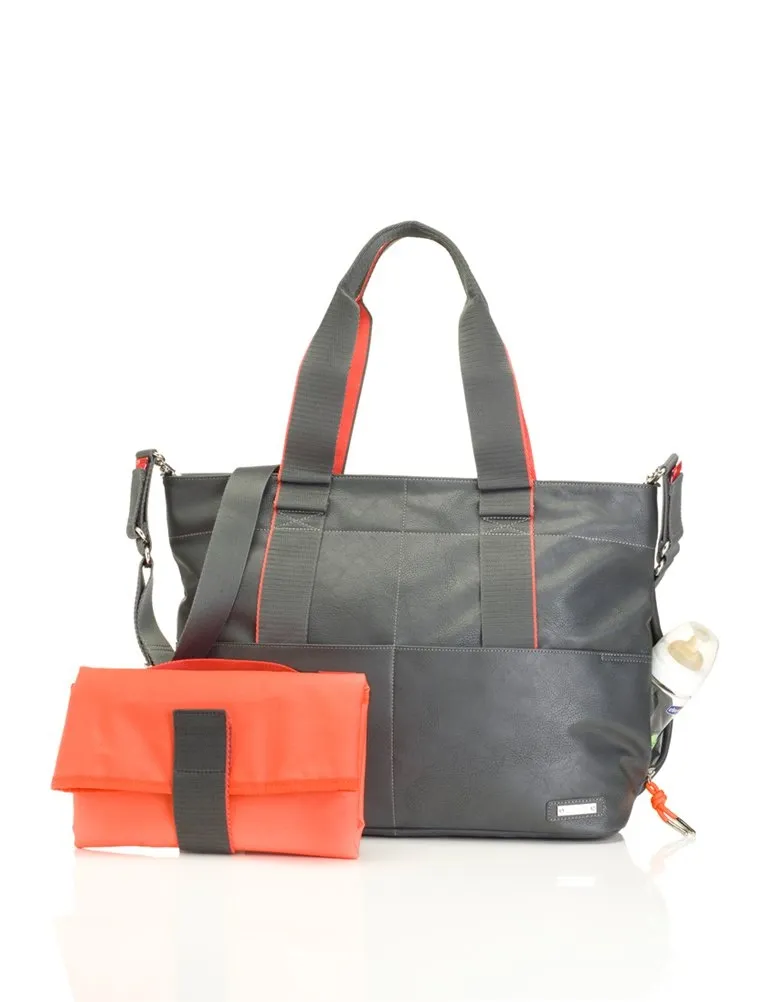 Storksak Eden Vegan Leather Diaper Bag