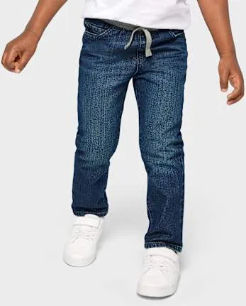 The Children's Place Baby And Toddler Boys Pull On Straight Jeans