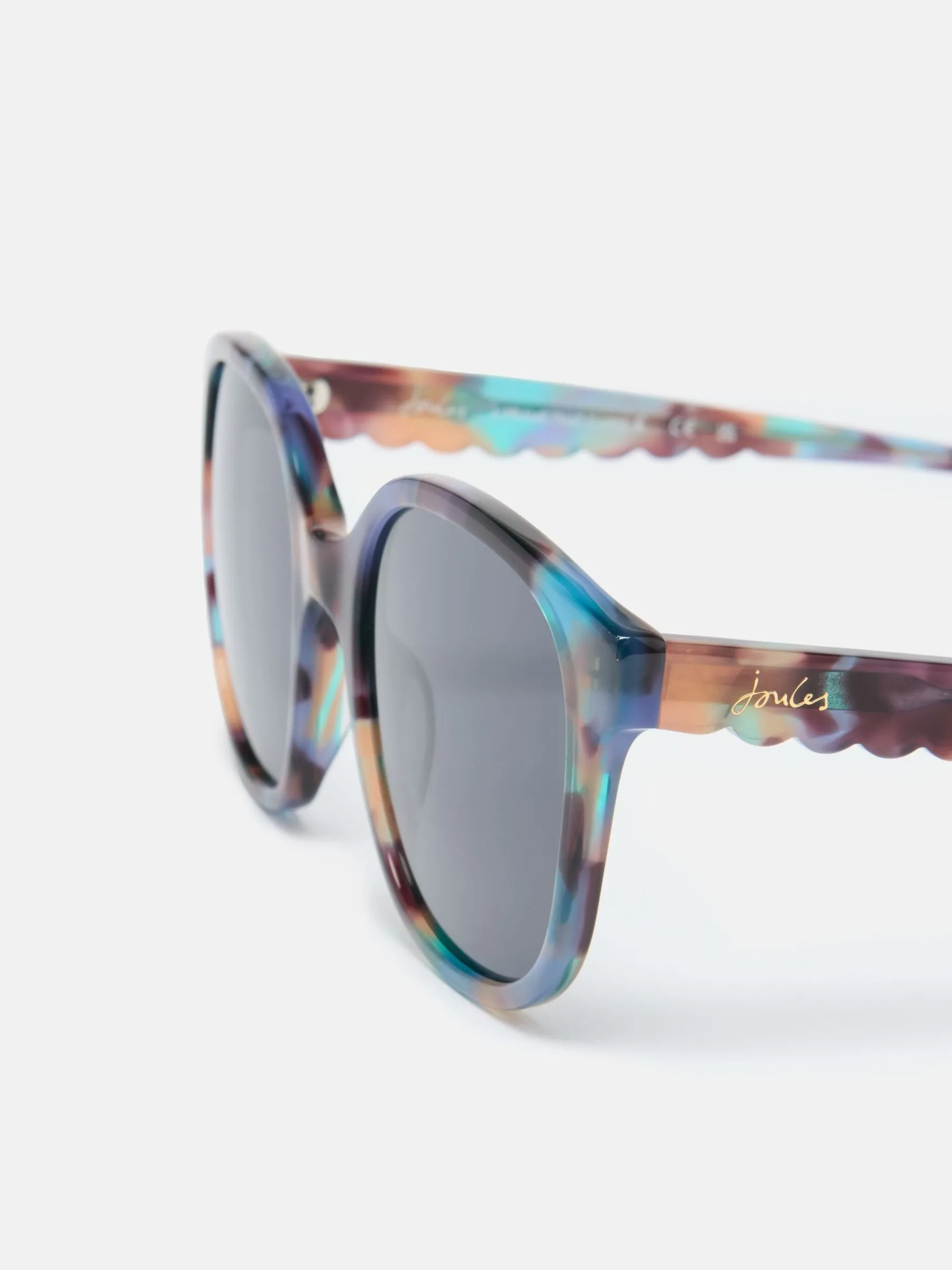 Tortoiseshell Square Rimmed Sunglasses