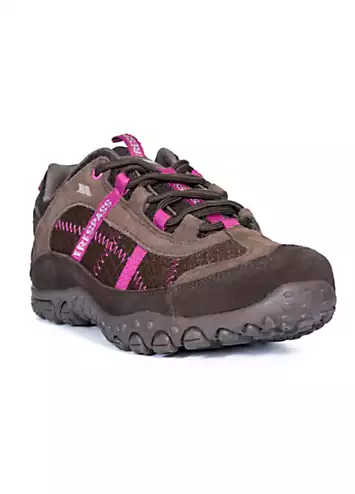 Trespass Fell Coffee & Pink Trainers | Grattan