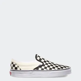 Unisex Vans Checkerboard Slip-On Shoes Black/Off White