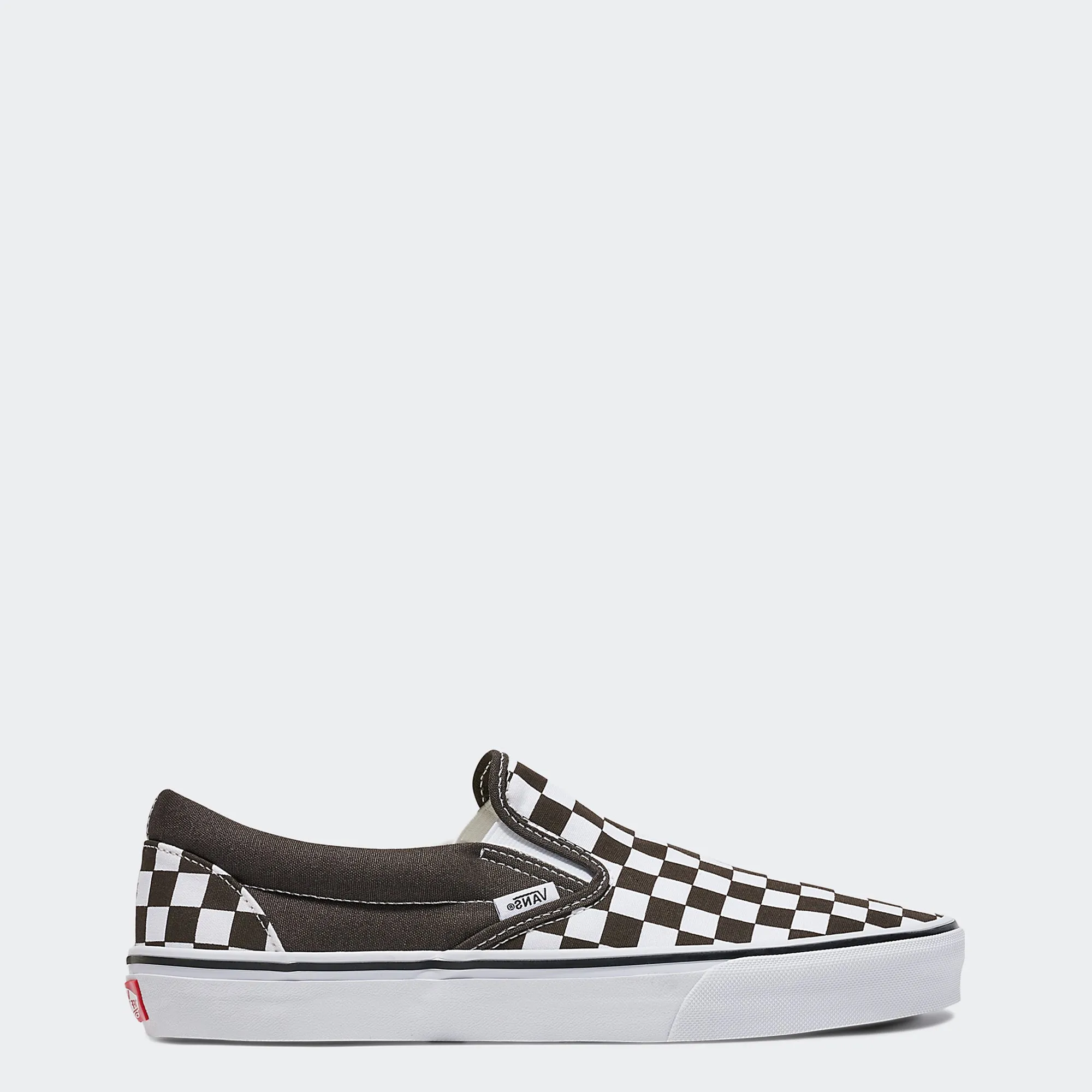 Unisex Vans Classic Slip-On Checkerboard Shoes Turkish Coffee Brown