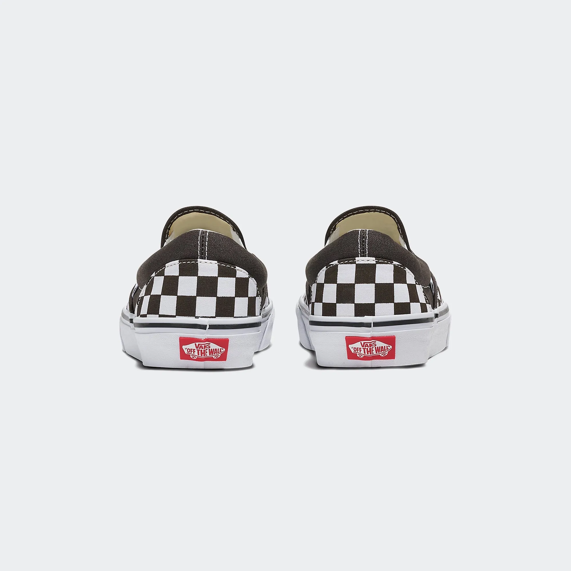 Unisex Vans Classic Slip-On Checkerboard Shoes Turkish Coffee Brown