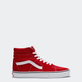 Unisex Vans Sk8-Hi Shoes Racing Red