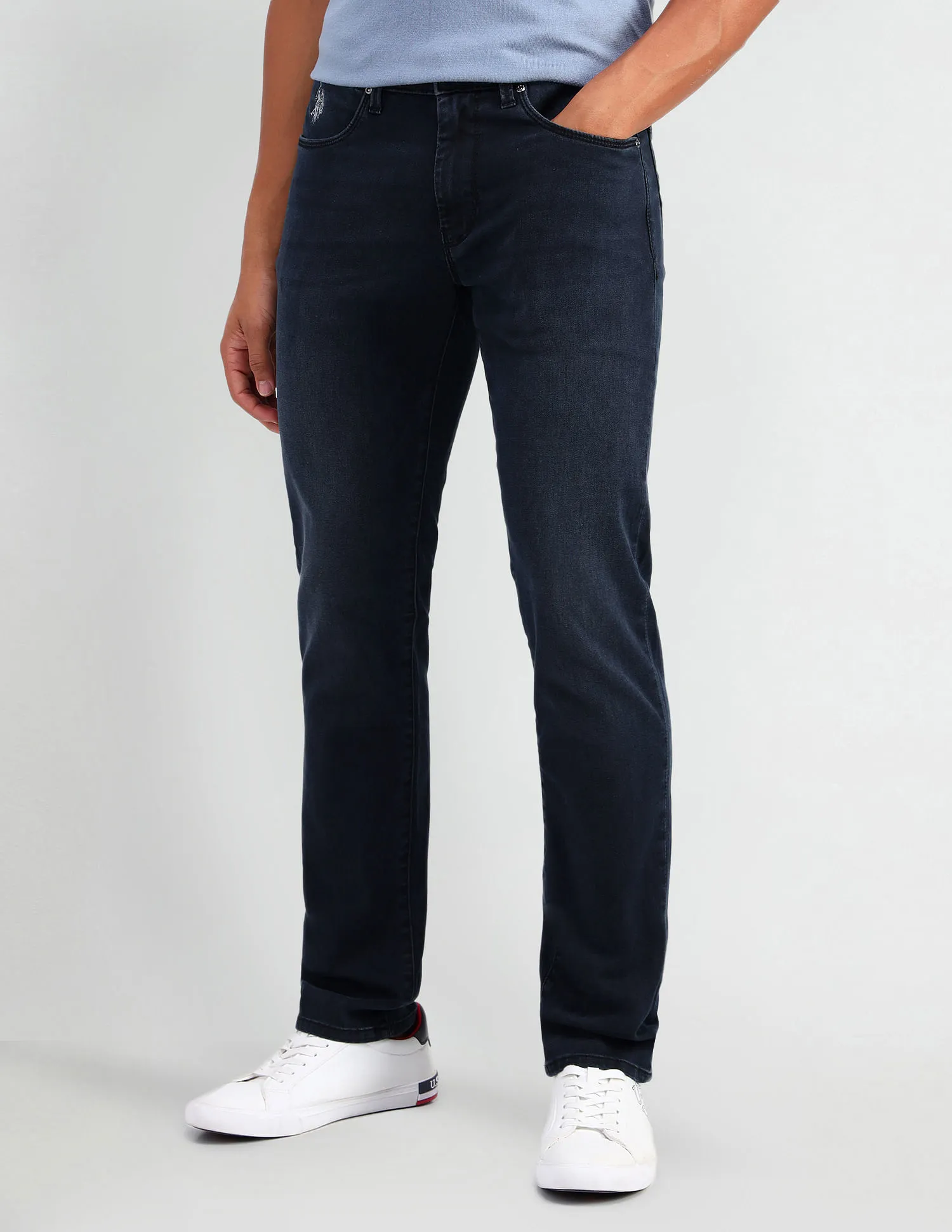 U.S. Polo Assn. Denim Co. Brandon Slim Tapered Fit Blue Jeans