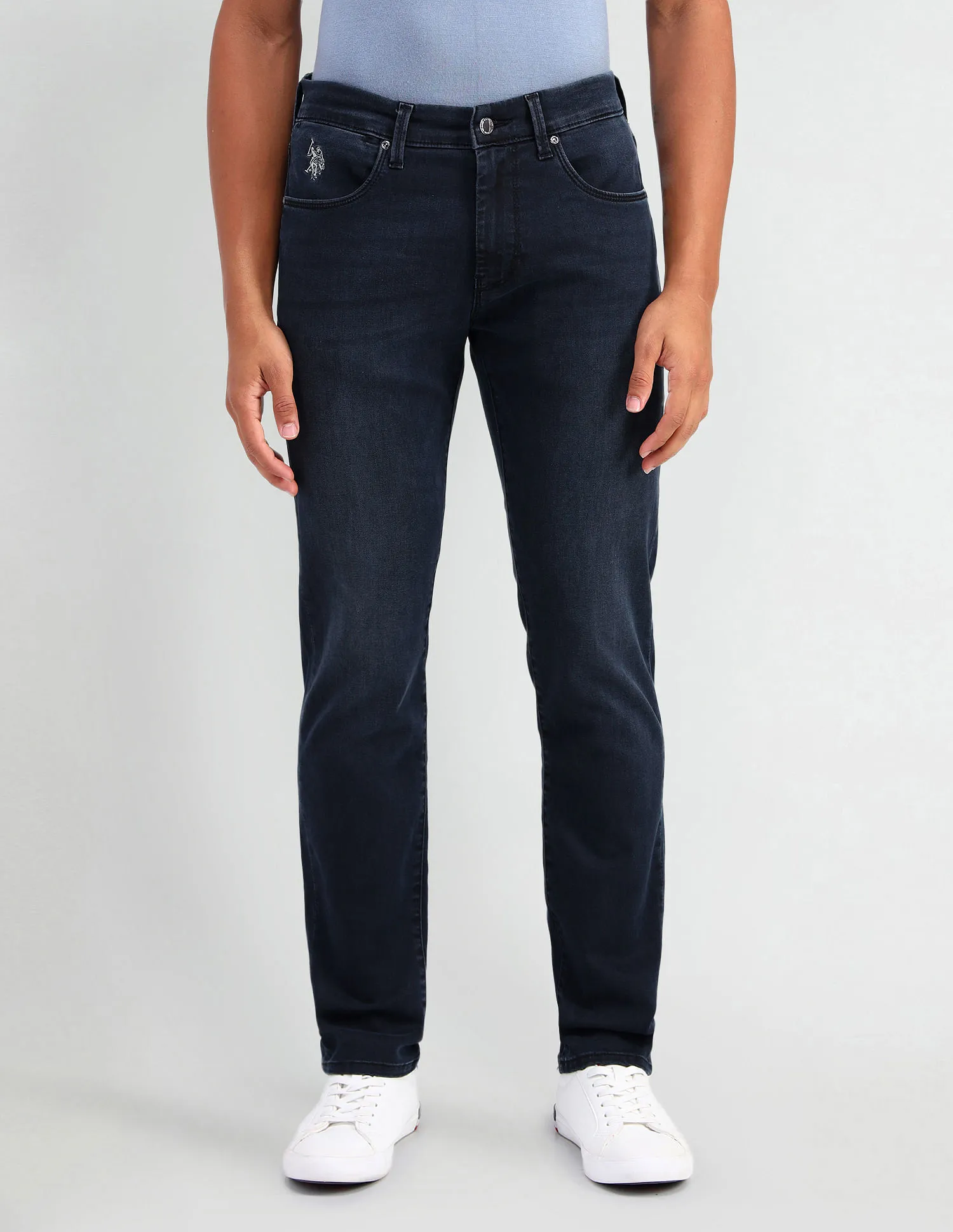 U.S. Polo Assn. Denim Co. Brandon Slim Tapered Fit Blue Jeans