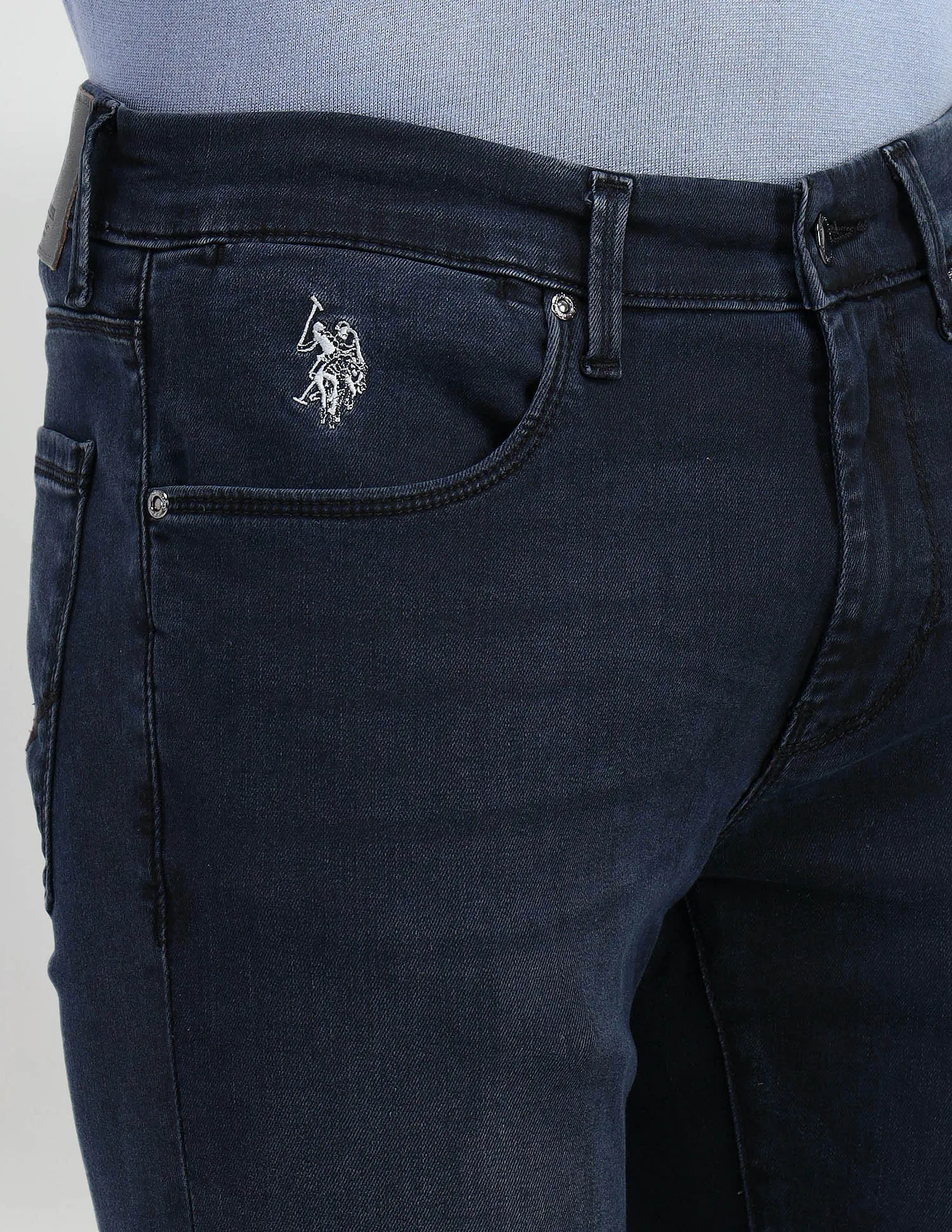 U.S. Polo Assn. Denim Co. Brandon Slim Tapered Fit Blue Jeans