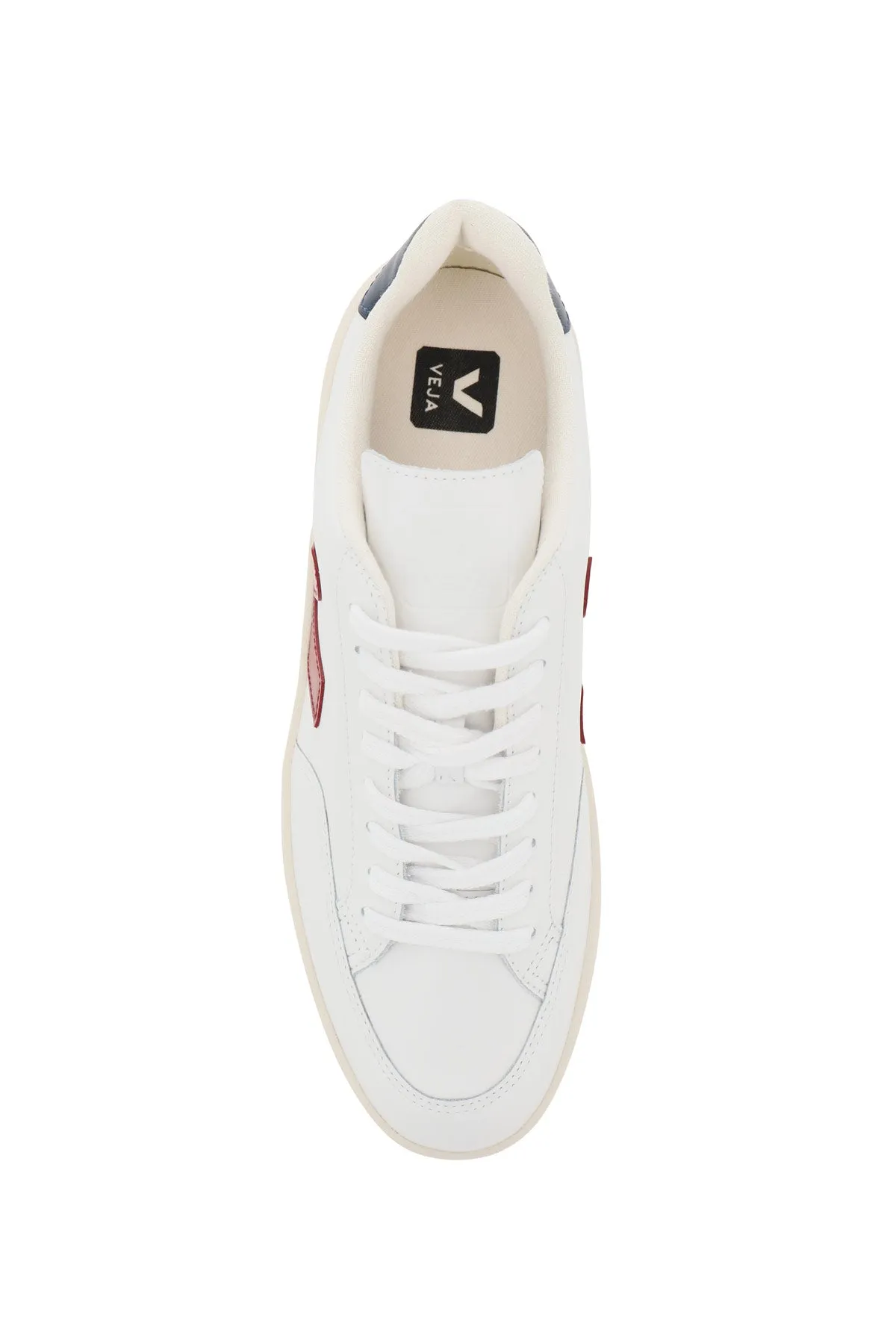 v-12 leather sneakers XD0201955B EXTRA WHITE MARSALA NAUTICO