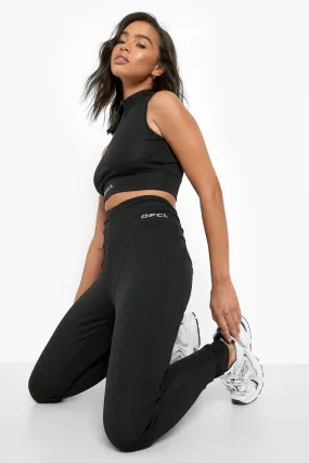 V Waist Band Booty Boosting Active Leggings