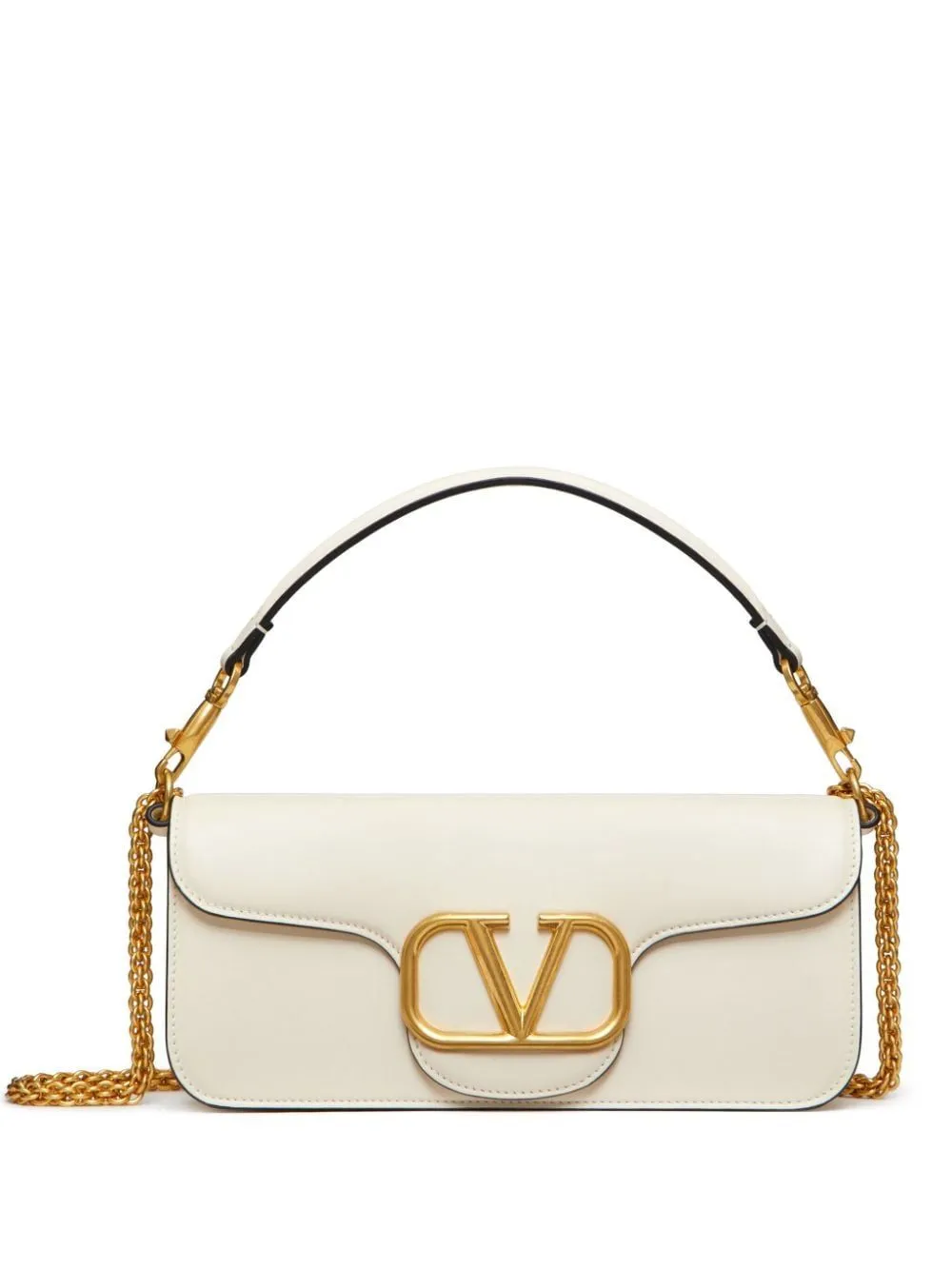 VALENTINO Elegant Ivory Mini Shoulder Bag