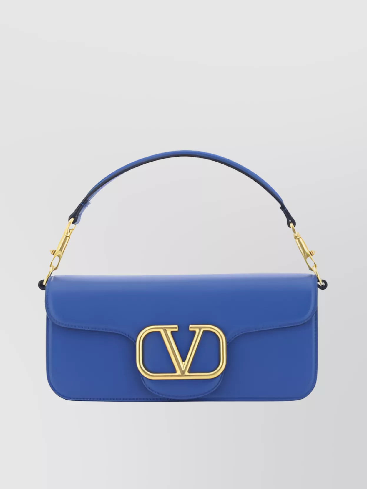 Valentino Garavani   Structured leather shoulder bag