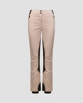 Women's beige ski trousers Sportalm 1628027143-14