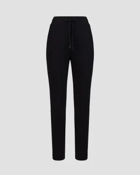 Women's black trousers Deha D12636-10009